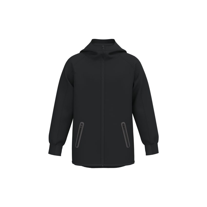 Men's half-zip sports polo