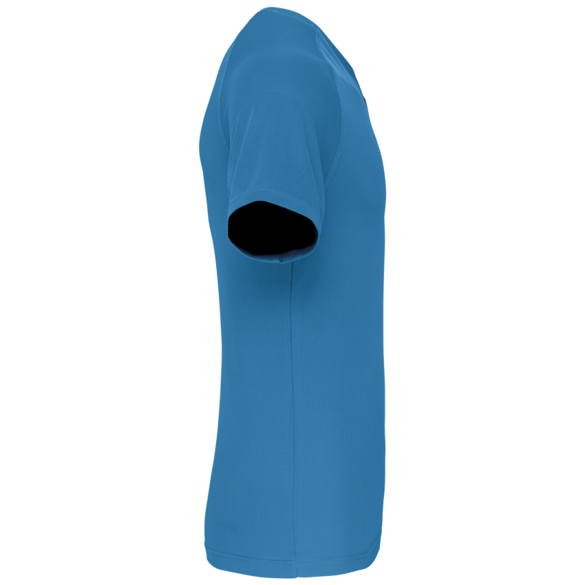 Camiseta deportiva de hombre con cuello en V y manga corta