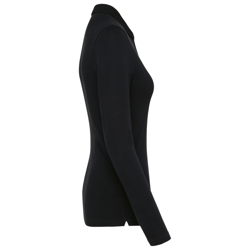 Women's long sleeve Supima® polo