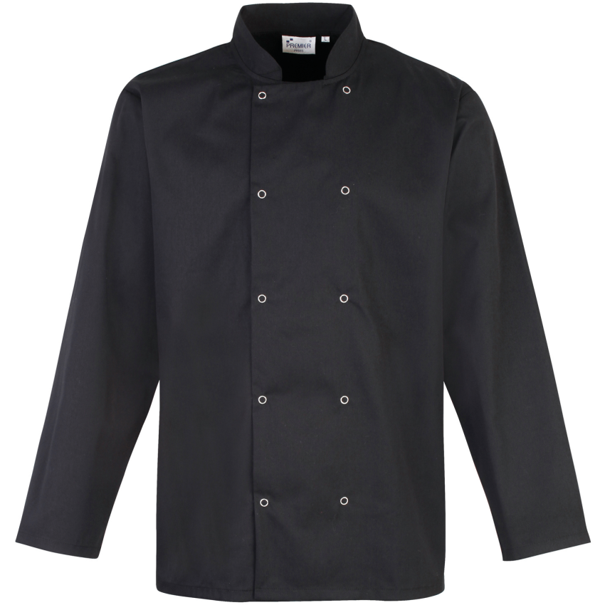 Chaqueta de chef de manga larga