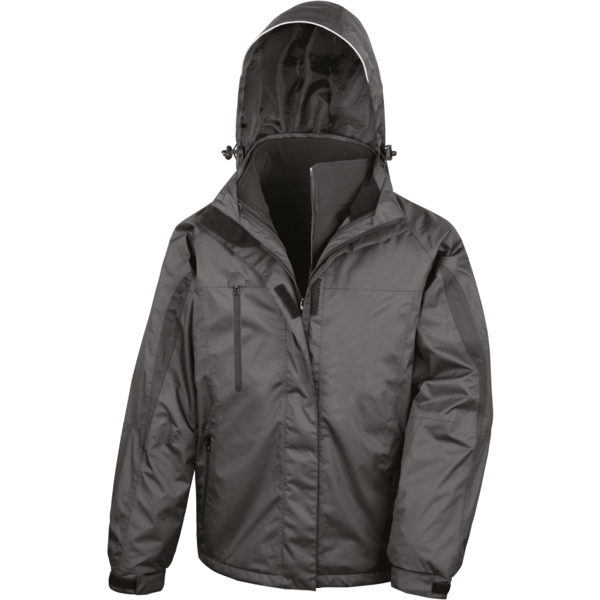 Parka 3 en 1 interior Softshell