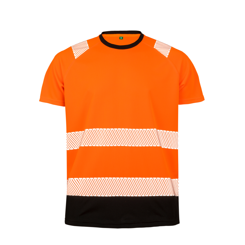 Camiseta de seguridad de material reciclado