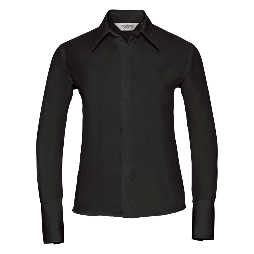 Camisa de mujer de manga larga - no necesita plancha