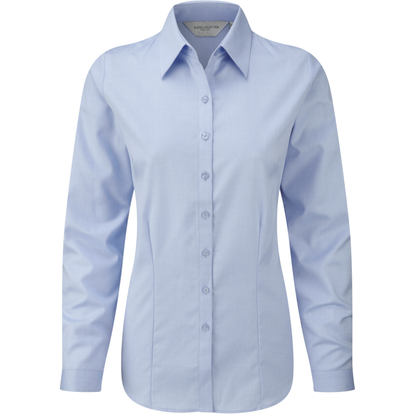 Camisa de mujer de manga larga de espiguilla