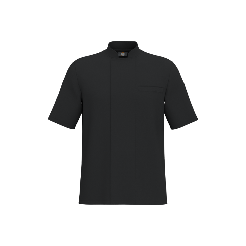 Chaqueta de chef eco-responsable de manga corta unisex