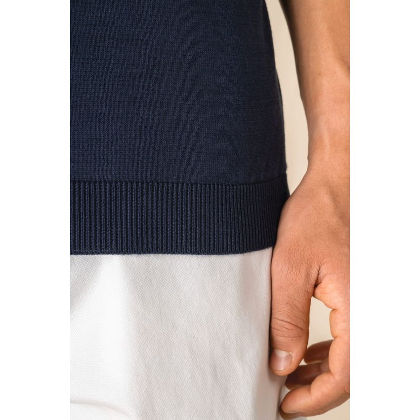 Polo ecológico de punto para hombre