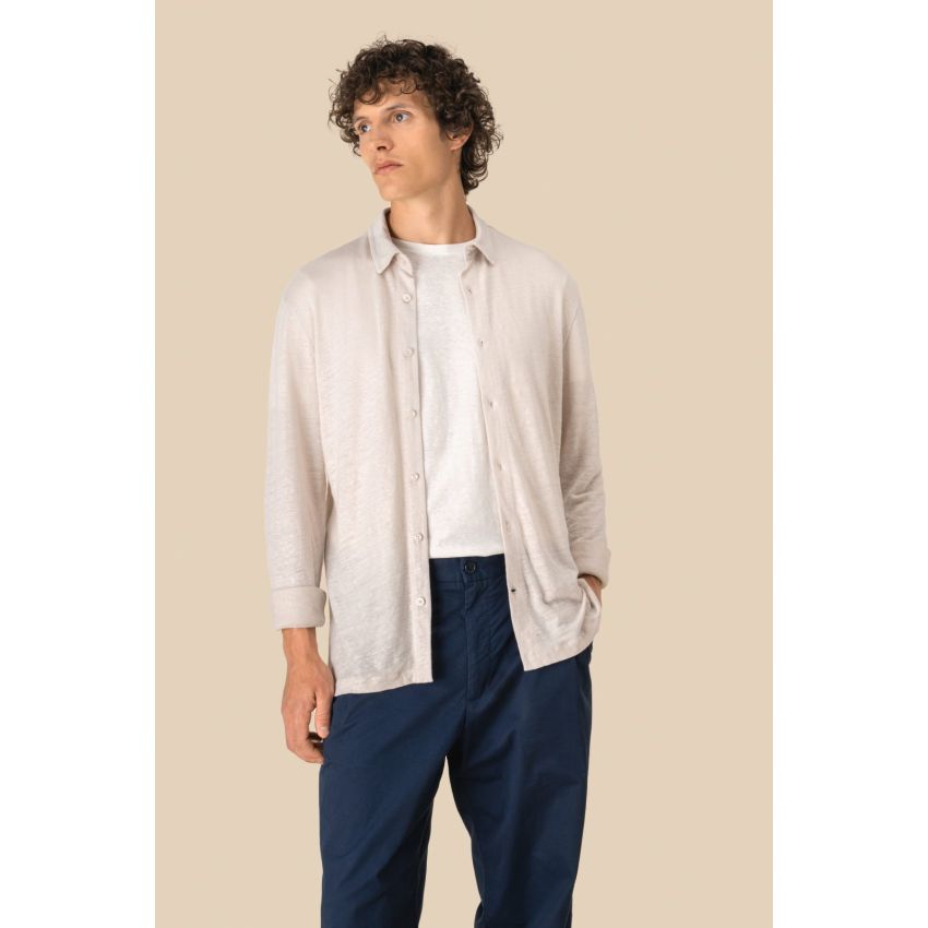 Camisa de lino de hombre