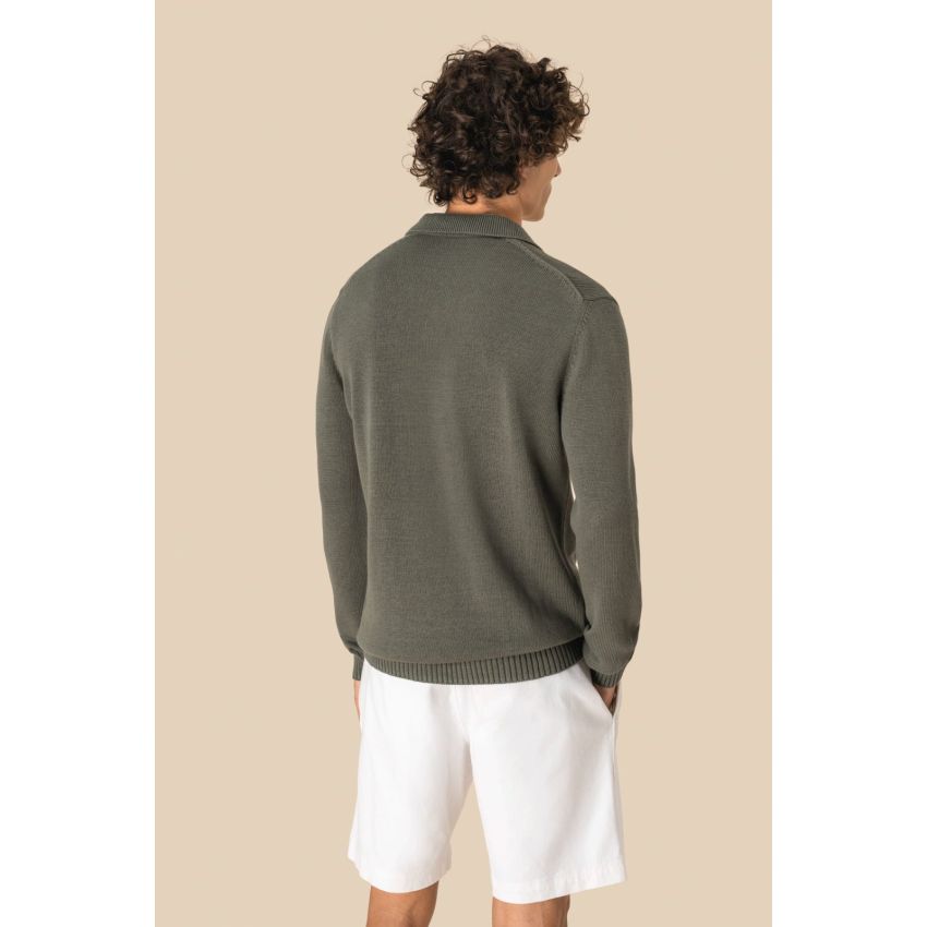 Camiseta con cuello tipo polo