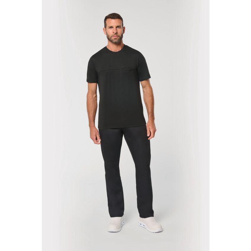 Camiseta de chef transpirable unisex