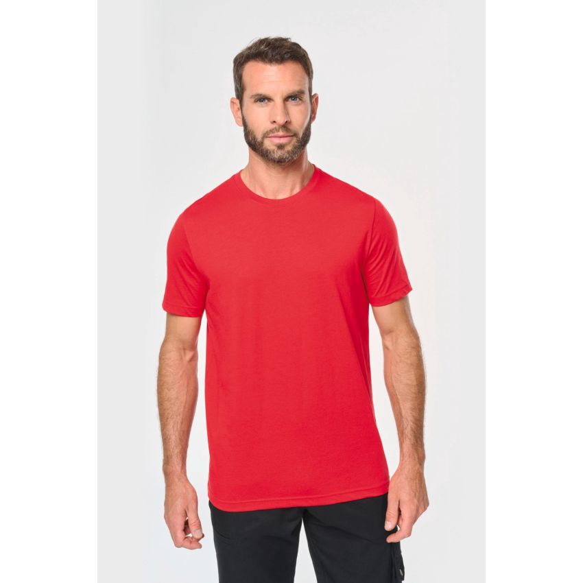 Camiseta de cuello redondo ecológica de hombre