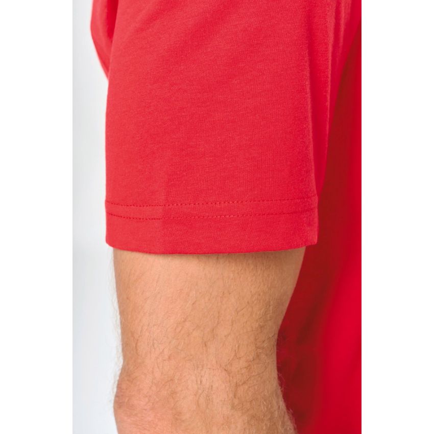 Camiseta de cuello redondo ecológica de hombre