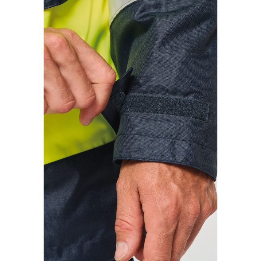 Parka de seguridad en material reciclado 4 en 1 unisex