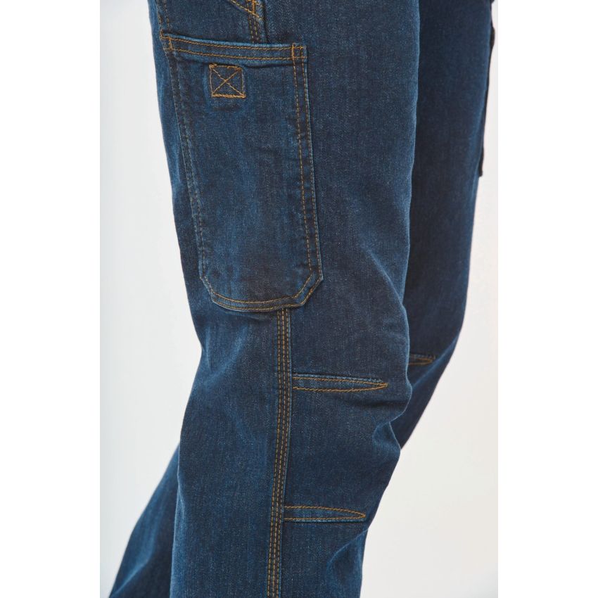 Pantalones vaqueros multibolsillos de hombre