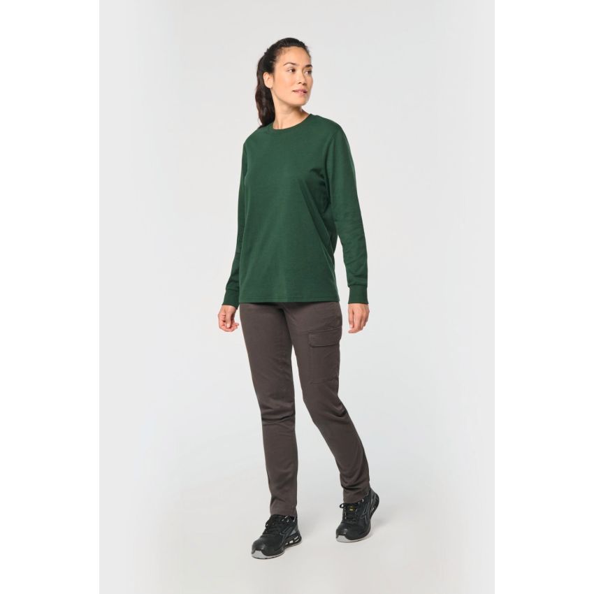 Pantalones de algodón elástico unisex