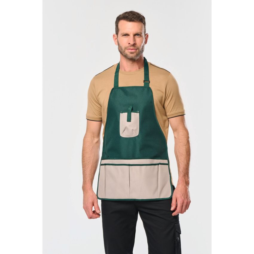 Delantal de jardinero impermeable eco-responsable unisex