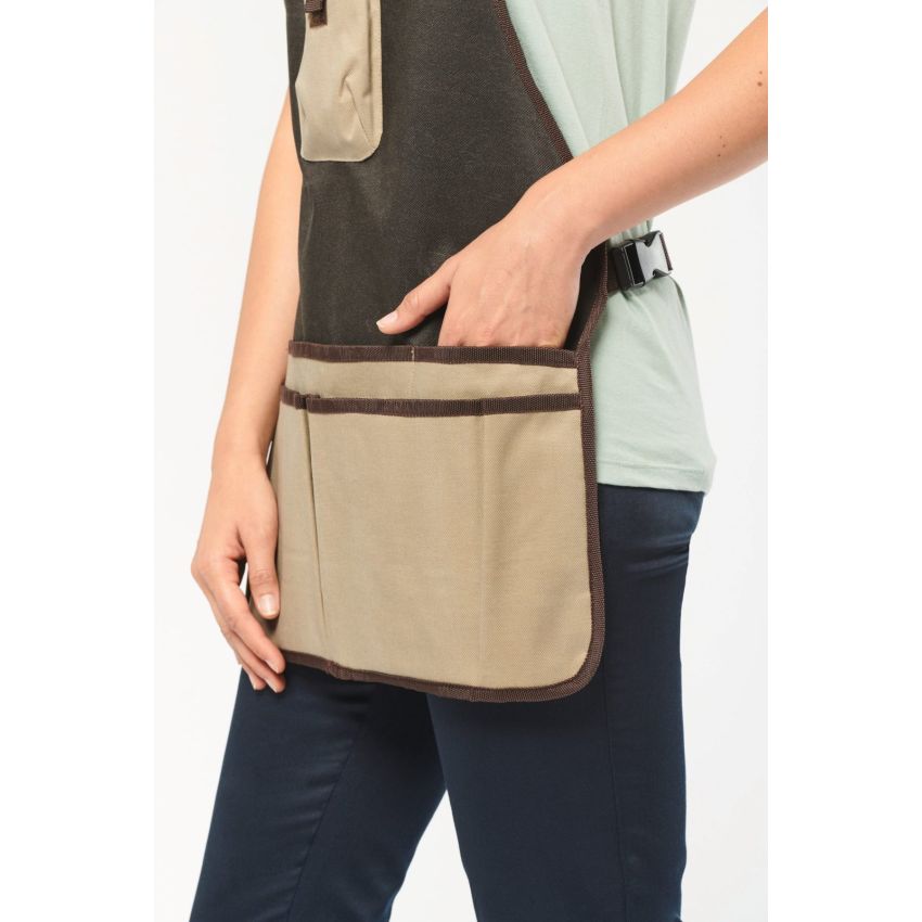 Delantal de jardinero impermeable eco-responsable unisex