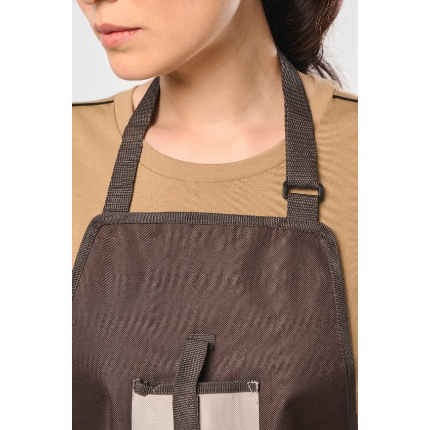 Delantal de jardinero impermeable eco-responsable unisex