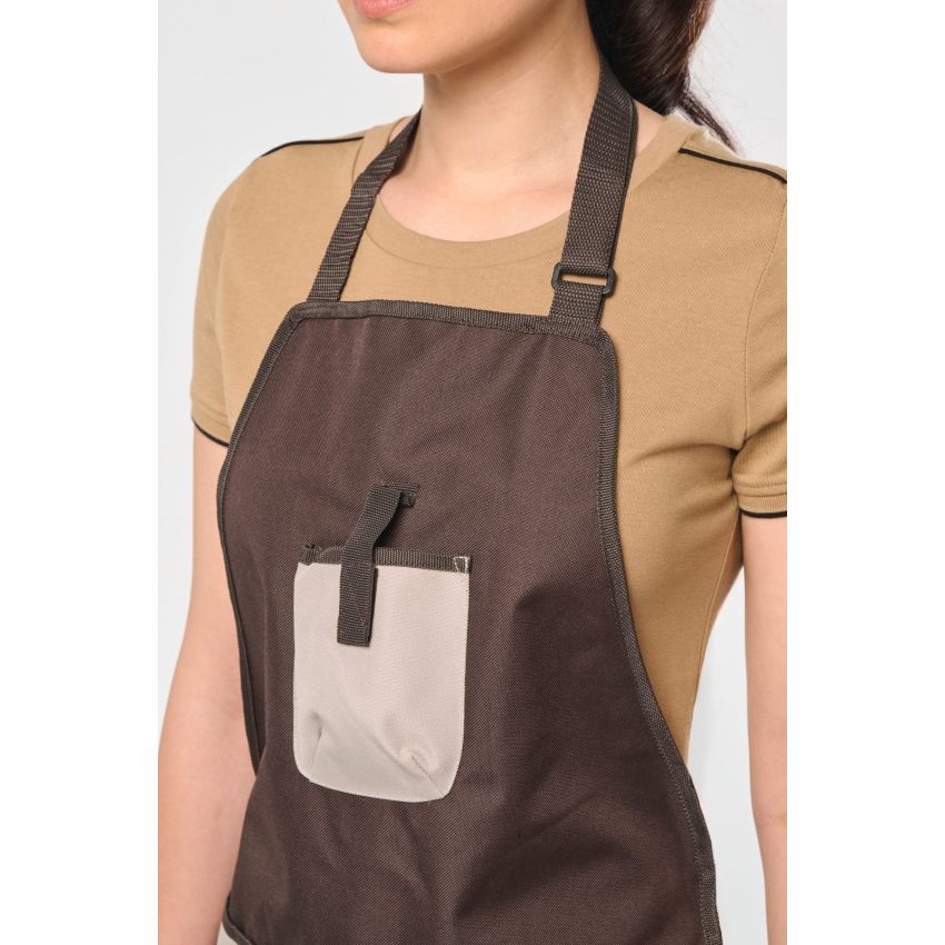 Delantal de jardinero impermeable eco-responsable unisex