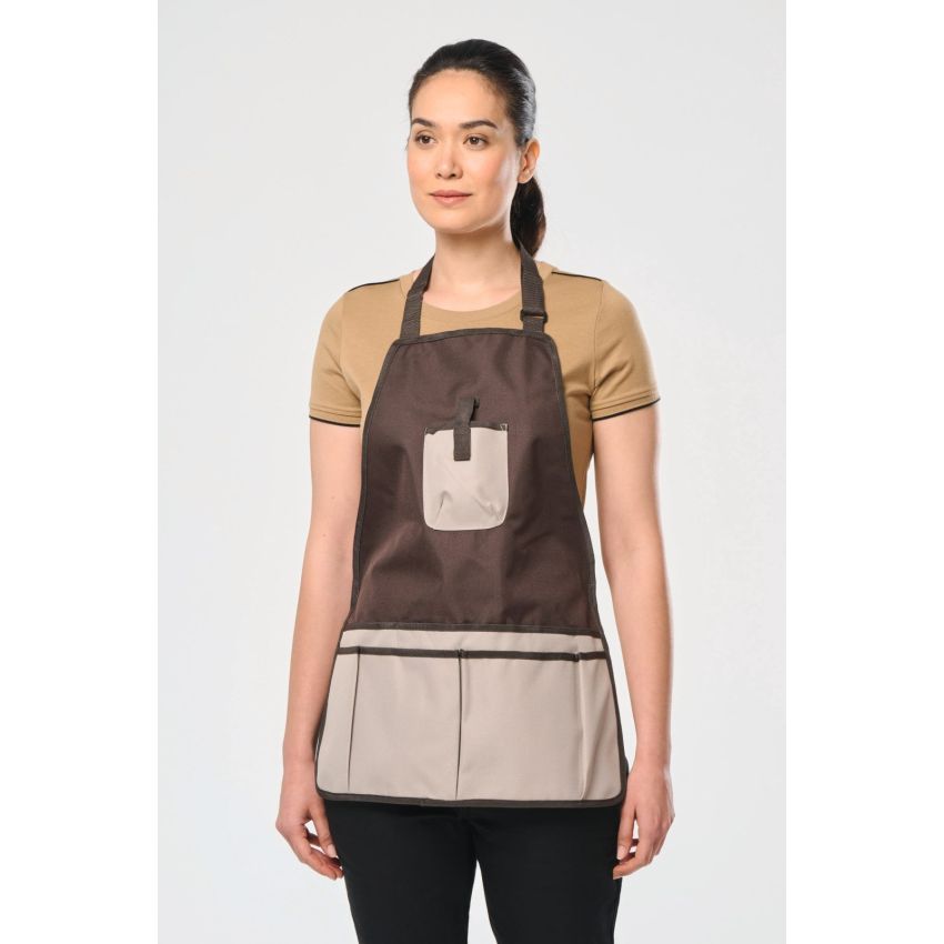 Delantal de jardinero impermeable eco-responsable unisex