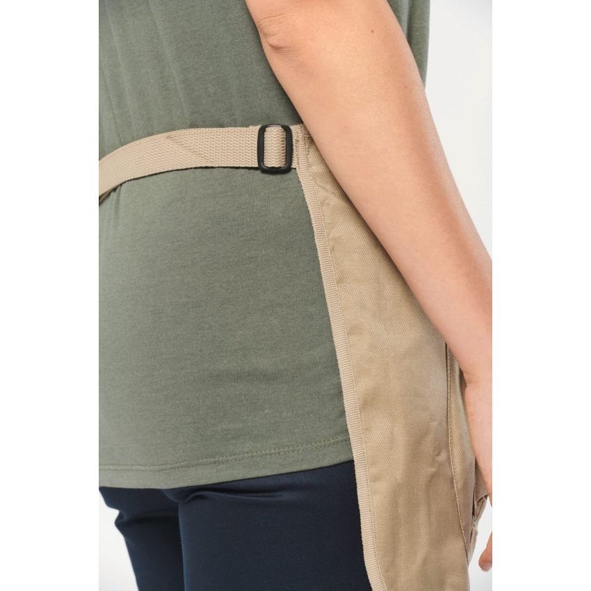 Delantal corto de jardinería eco-responsable unisex