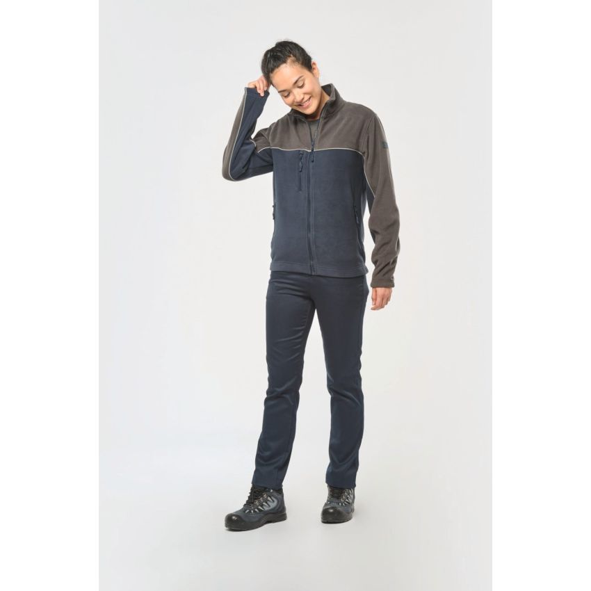 Forro polar bicolor eco-responsable unisex