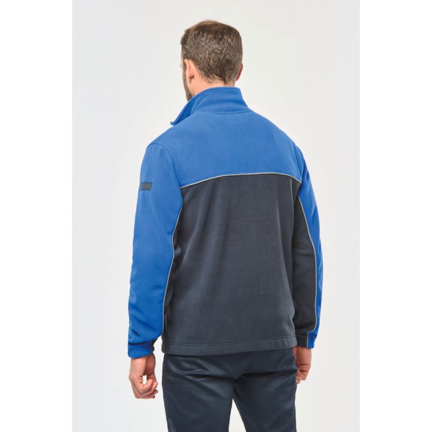 Forro polar bicolor eco-responsable unisex