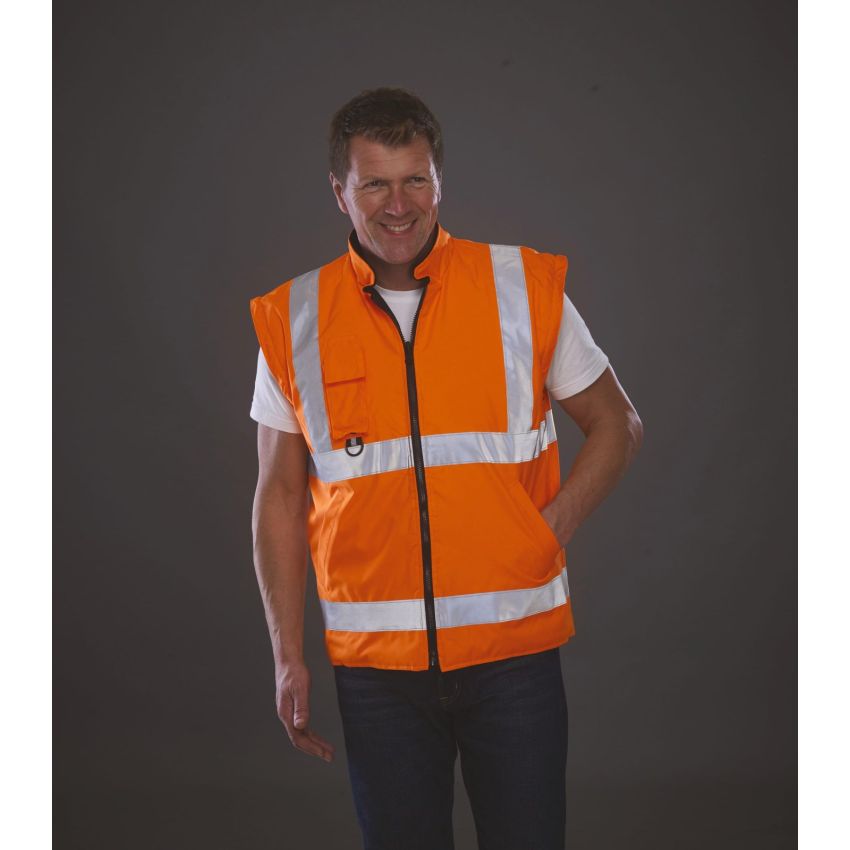 Parka de seguridad de alta visibilidad 7 en 1