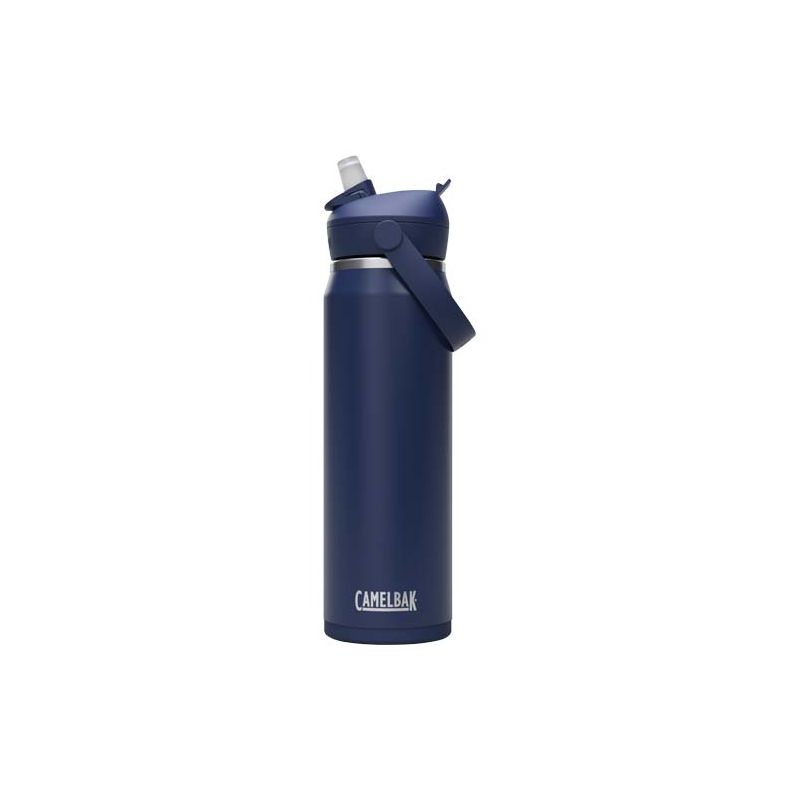 Botella de agua de acero inoxidable de 740 ml con pajita retráctil "Camelbak® Thrive Flip VSS"