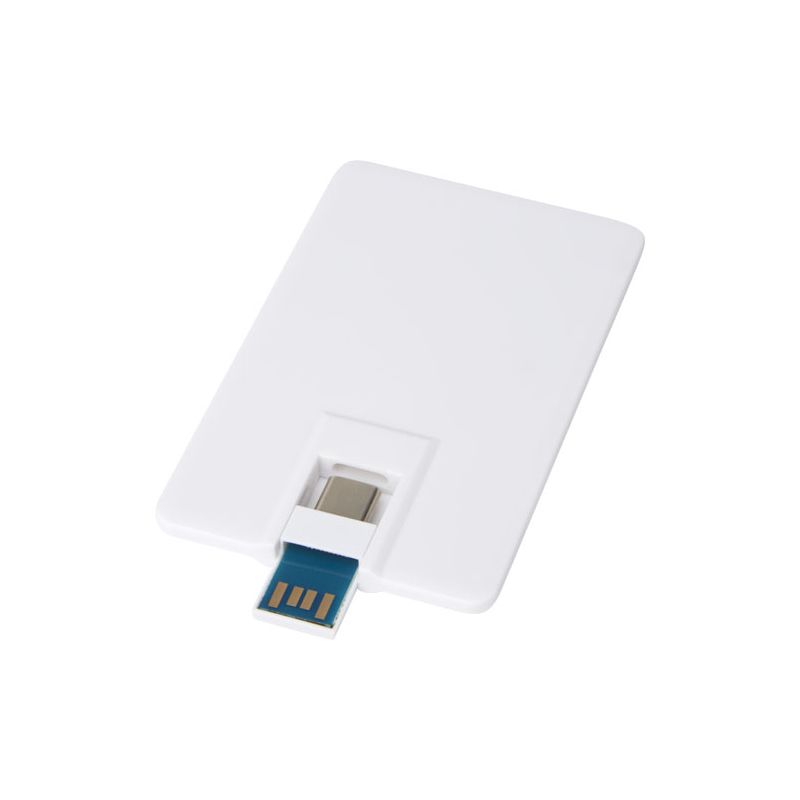 Unidade USB de 32 GB com Tipo C e USB-A 3.0 "Duo Slim"