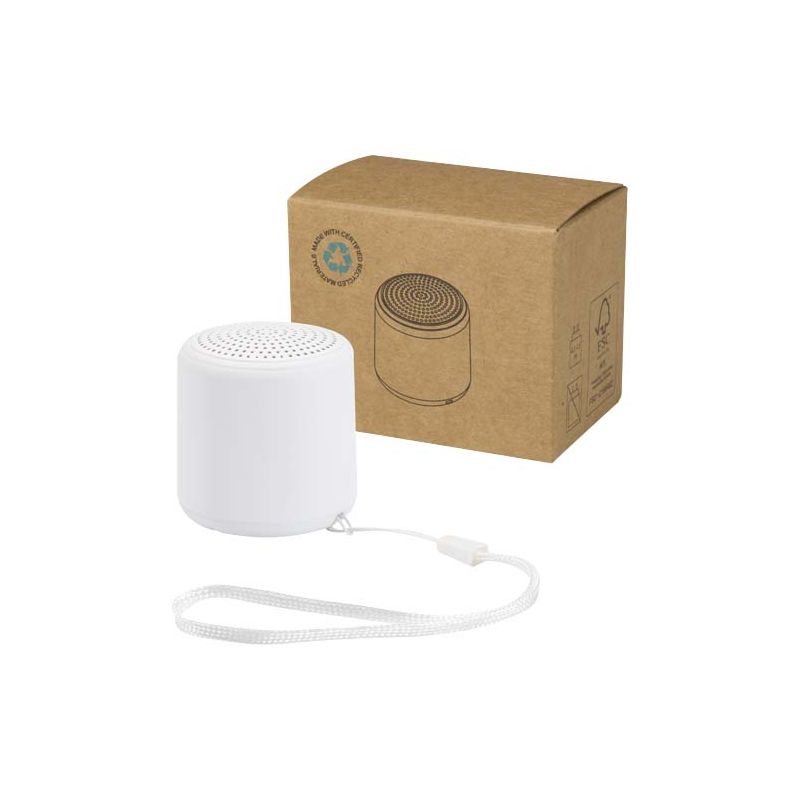 Altavoz Bluetooth® inalámbrico de plástico reciclado de 3 W "Velkis"
