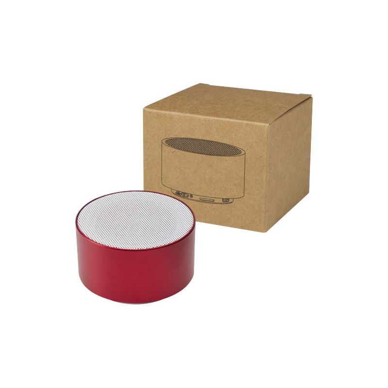 Altavoz Bluetooth® inalámbrico de 3 W de aluminio reciclado "Ankaa"