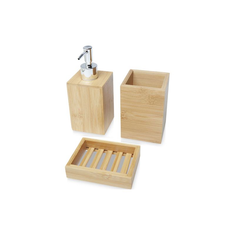 Conjunto de 3 canetas de bambu para casa de banho "Hedon"