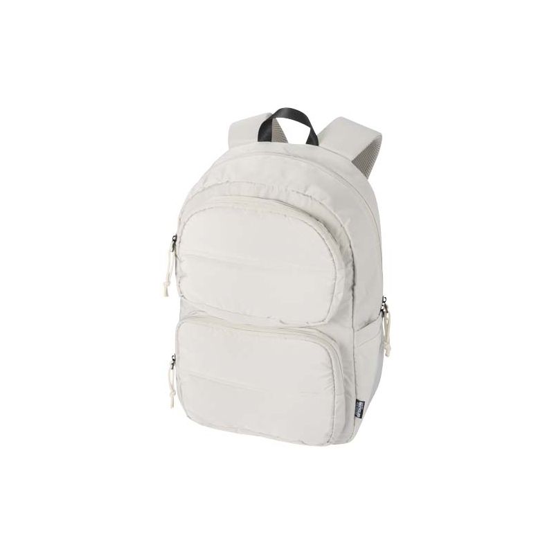 Mochila para portátil reciclada GRS de 15,6 pulgadas y 18 L "Puffer"