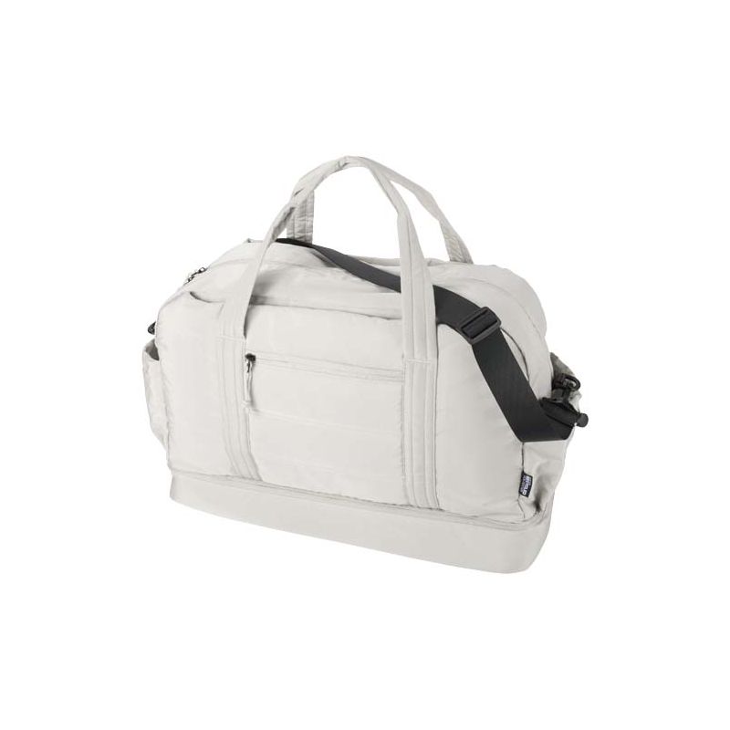 Saco de lona reciclada GRS con fondo aislante de 30 L "Puffer"