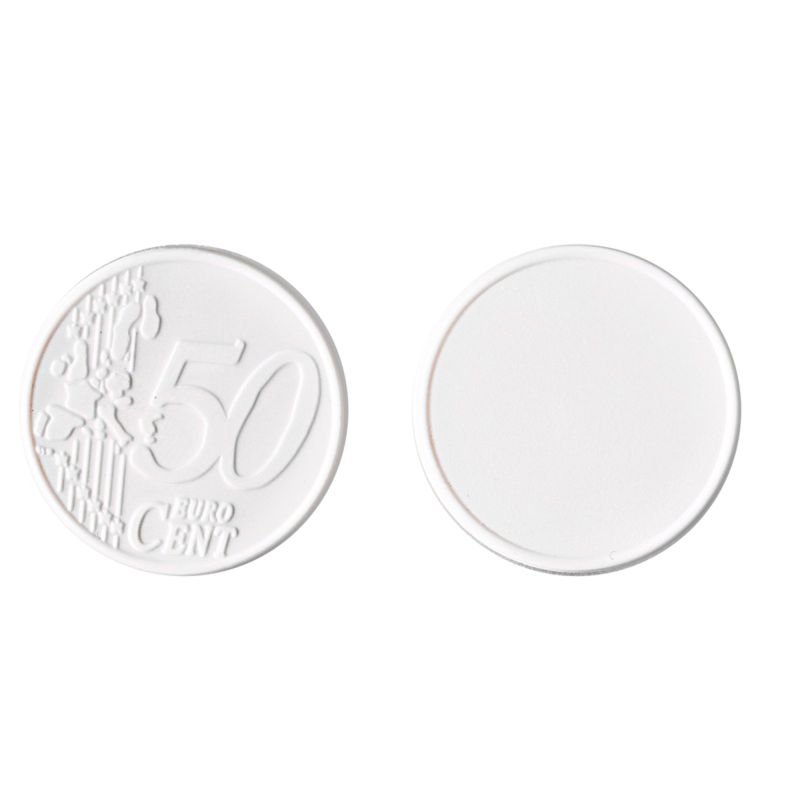 Moneda 50 Ficha € 0,50 para carrito, plástico PS