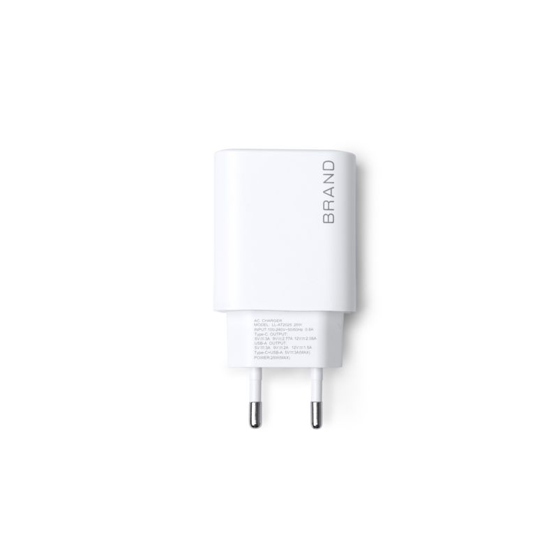 TRAVEL ADAPTER WHITE