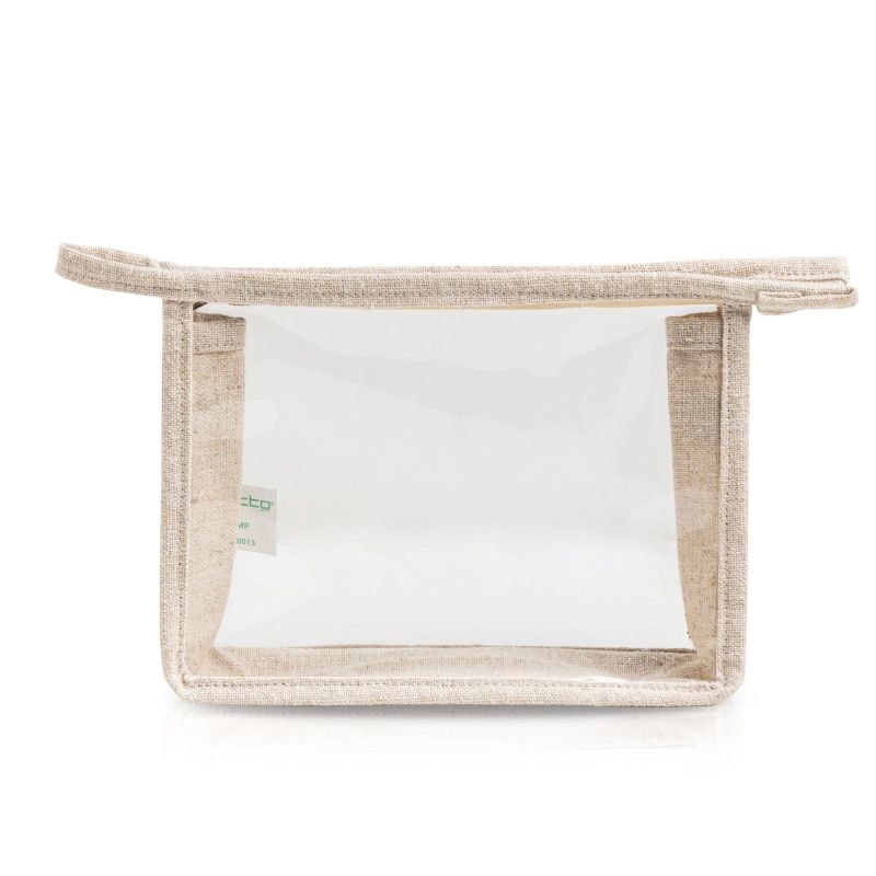 Hempeva Bolsa de tejido de cáñamo y PEVA