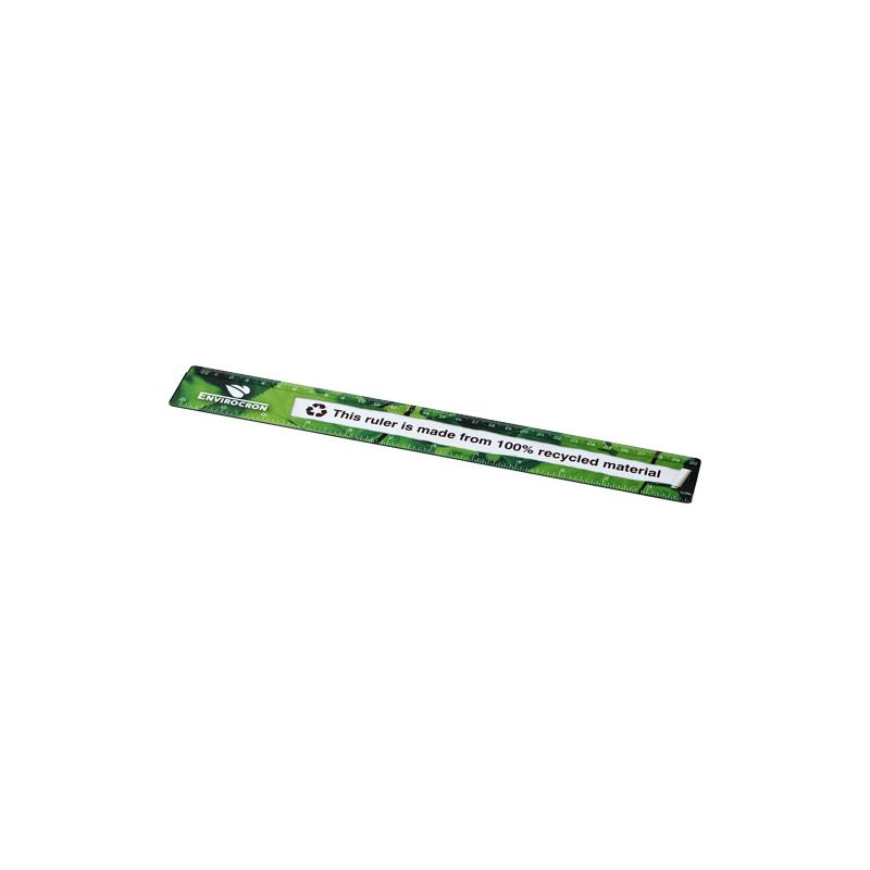 Régua de 30 cm com plástico 100% reciclado "Terran"
