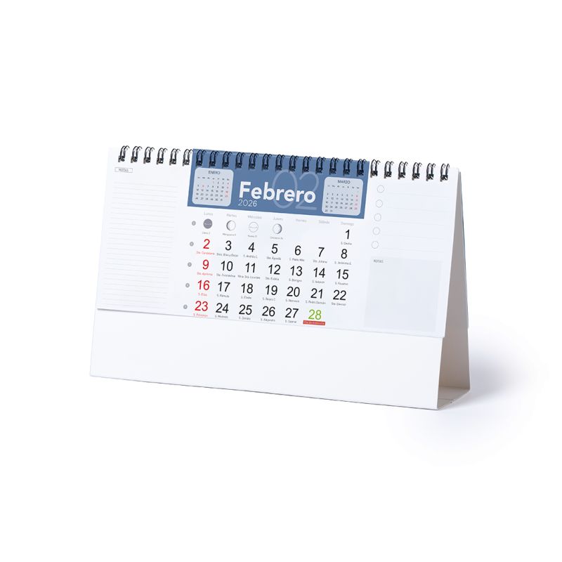 Calendario Secretaria Feber