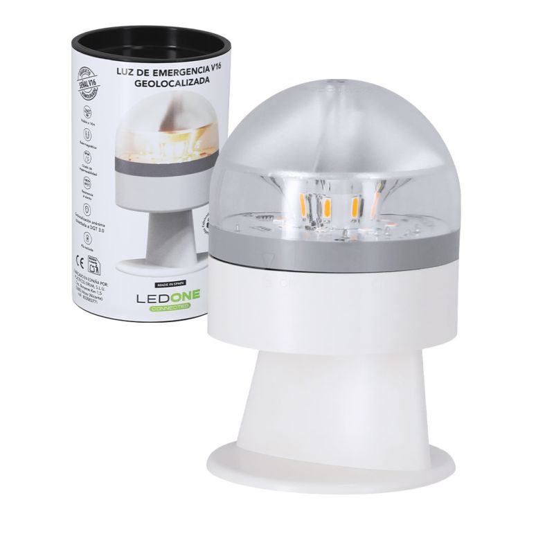 Luz de Emergencia V16 Geolocalizada Busby