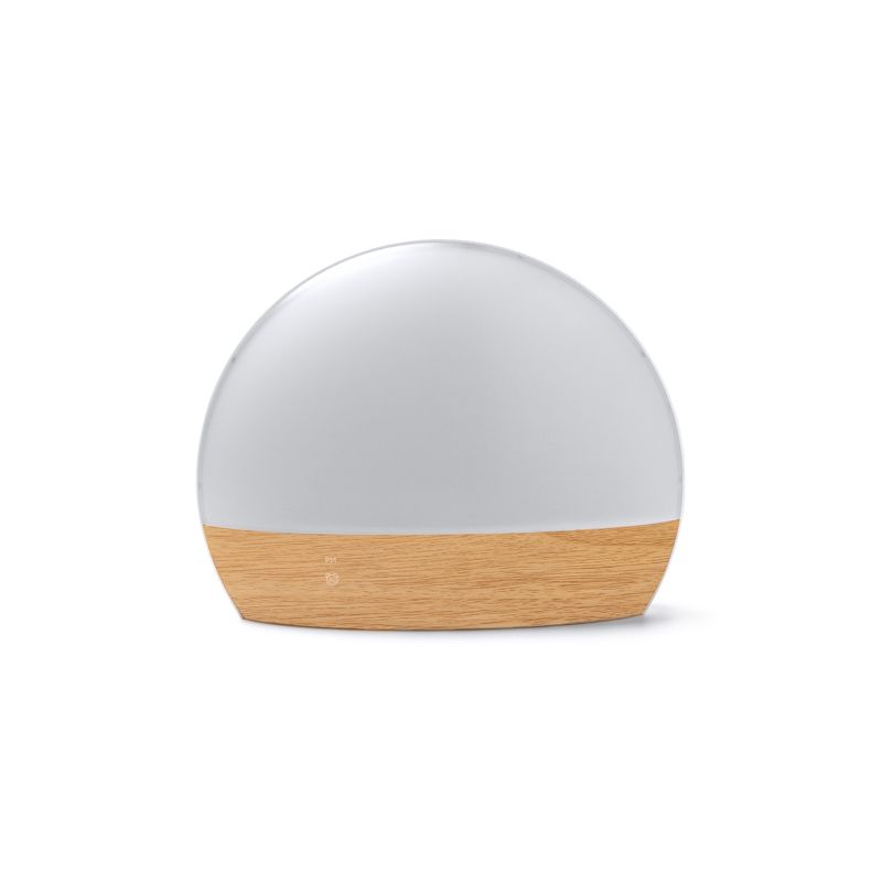 LAMP ALARM CLOCK NAMUR NATURAL