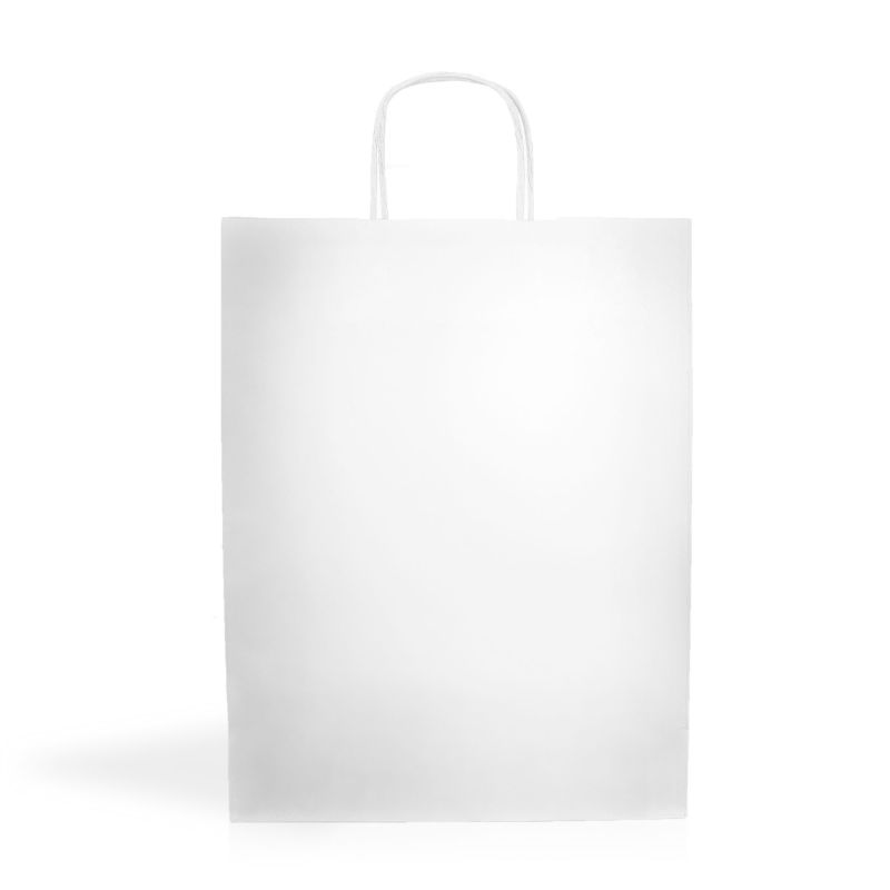 WKraft08 Saco papel kraft 100g/m2 32X42X12cm - branco