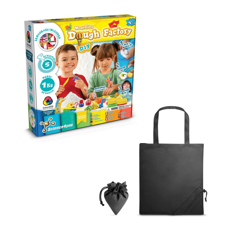 Kit de Fábrica de Massinha II Juego didáctico suministrado con bolsa de oferta plegable en 190T