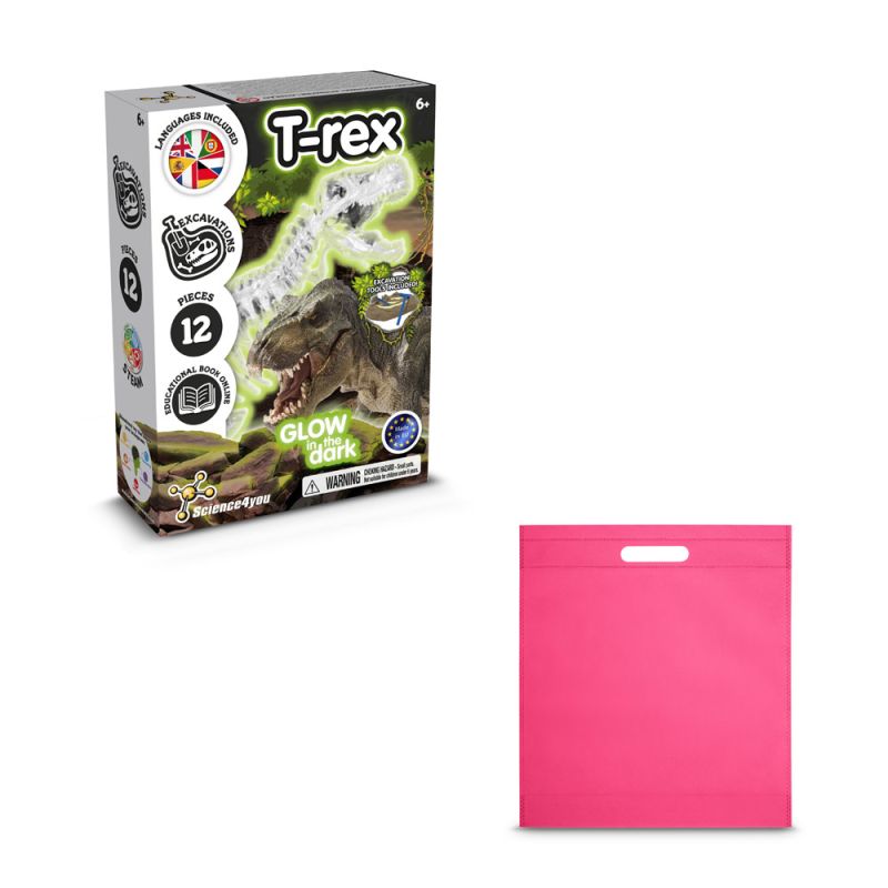 Kit de Excavación de Fósiles IV Juego didáctico suministrado con bolsa de regalo de non-woven (80 g/m²)