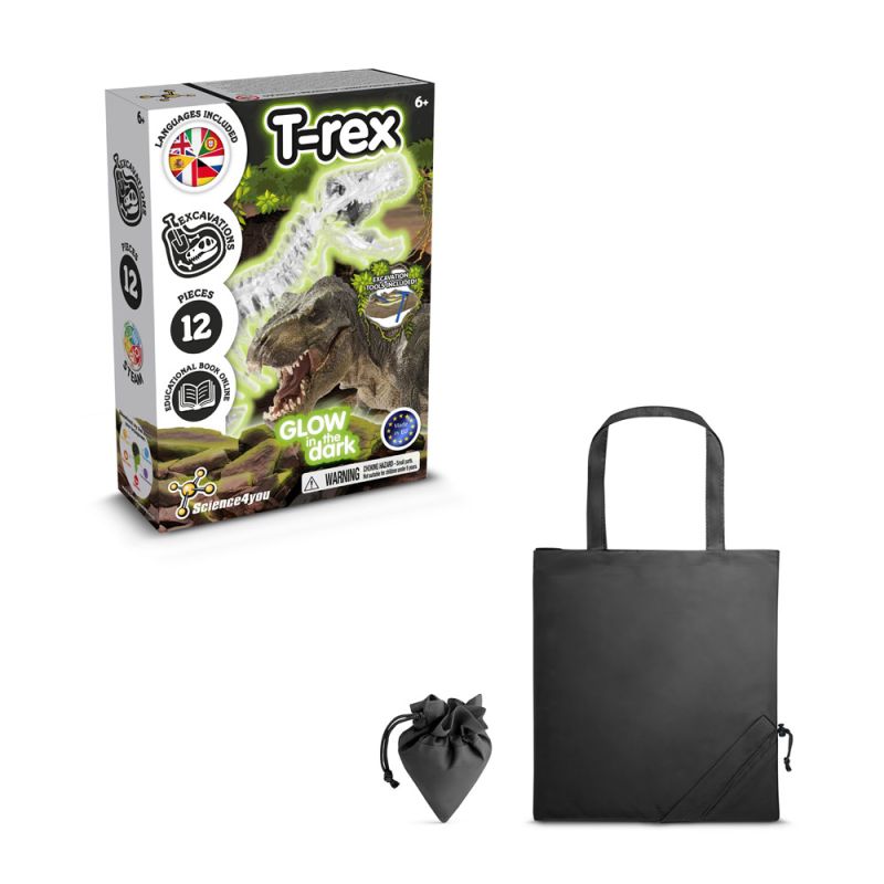 Kit de Excavación de Fósiles V Juego didáctico suministrado con bolsa de regalo plegable en 190T