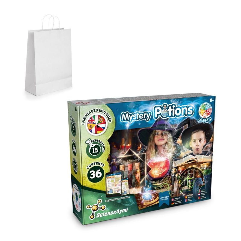 Kit de Pociones Misteriosas II Kit didáctico suministrado con bolsa de regalo de papel kraft (100 g/m²)