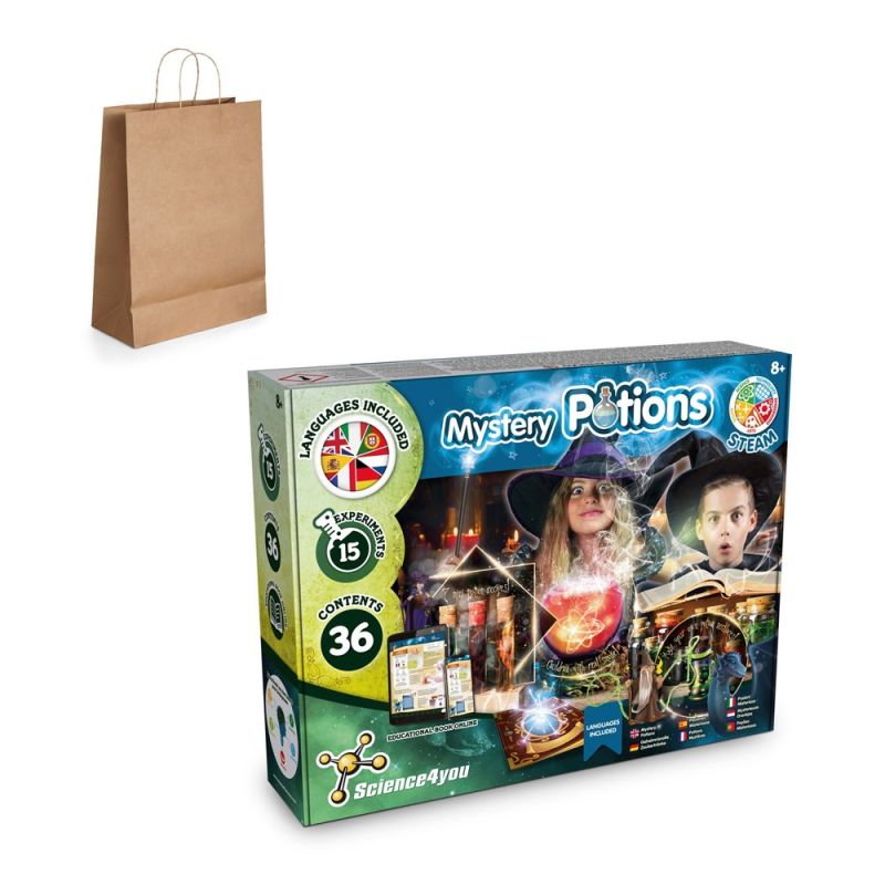 Kit de Pociones Misteriosas III Kit didáctico suministrado con bolsa de regalo de papel kraft (115 g/m²)