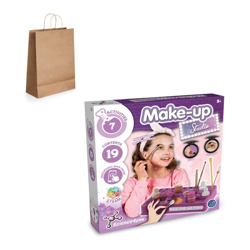 Kit de Estudio de Maquillaje IV Kit didáctico suministrado con bolsa de regalo de papel kraft (115 g/m²)
