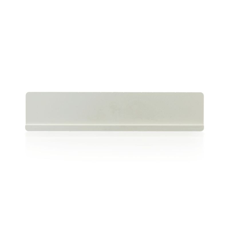 RPLATE W Soporte de plástico reciclado para placa de matrícula blanca