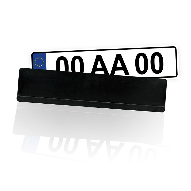 RPLATE Soporte de plástico reciclado para placa de matrícula